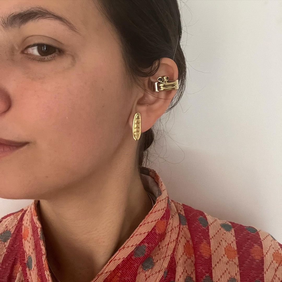 Aretes Pacae Plata