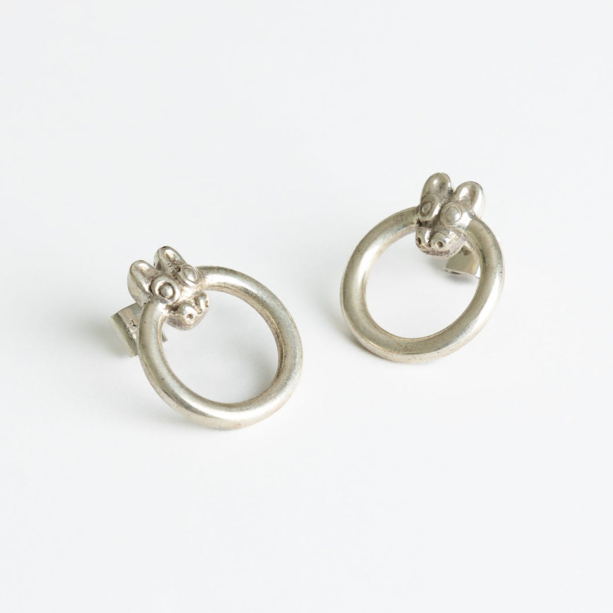 Argollas Perro Peruano Plata