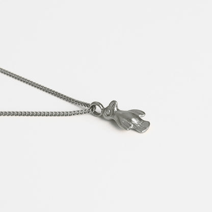 Collar Pájaro Plata